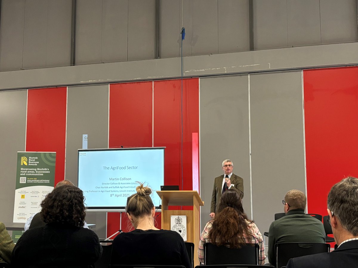Great to join the Agri-food Industry Council workshop today at the Norfolk Showground - an interesting session from <a href="/JohnInnesCentre/">John Innes Centre</a> and lots of food for thought - from local opportunities and challenges, through to harnessing new innovations and investments in the sector