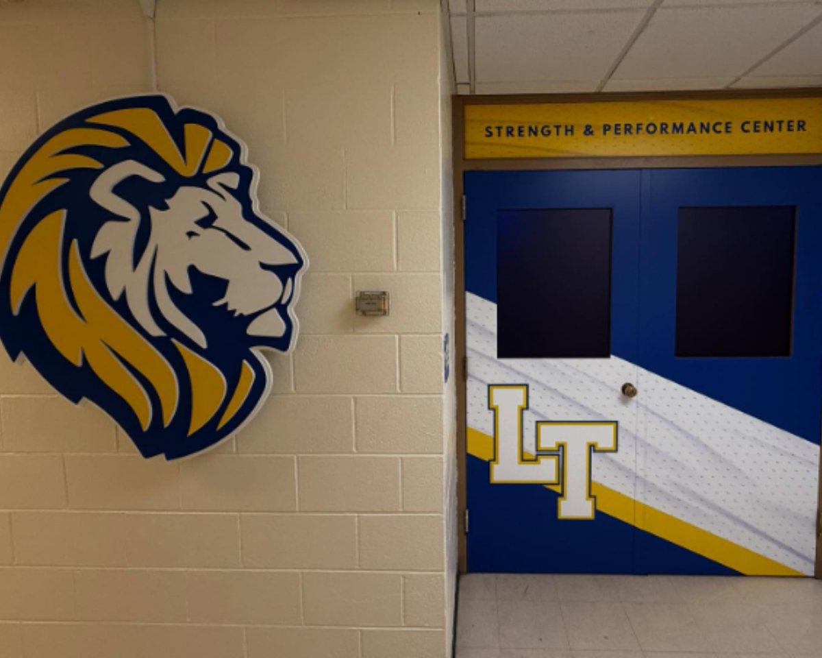 We're incredibly thankful to our amazing LTHS Boosters for the new South Campus Strength &amp; Performance Center branding that was installed over break! The transformation is incredible—this space now truly reflects the energy, pride, and dedication of our students. Grateful for the