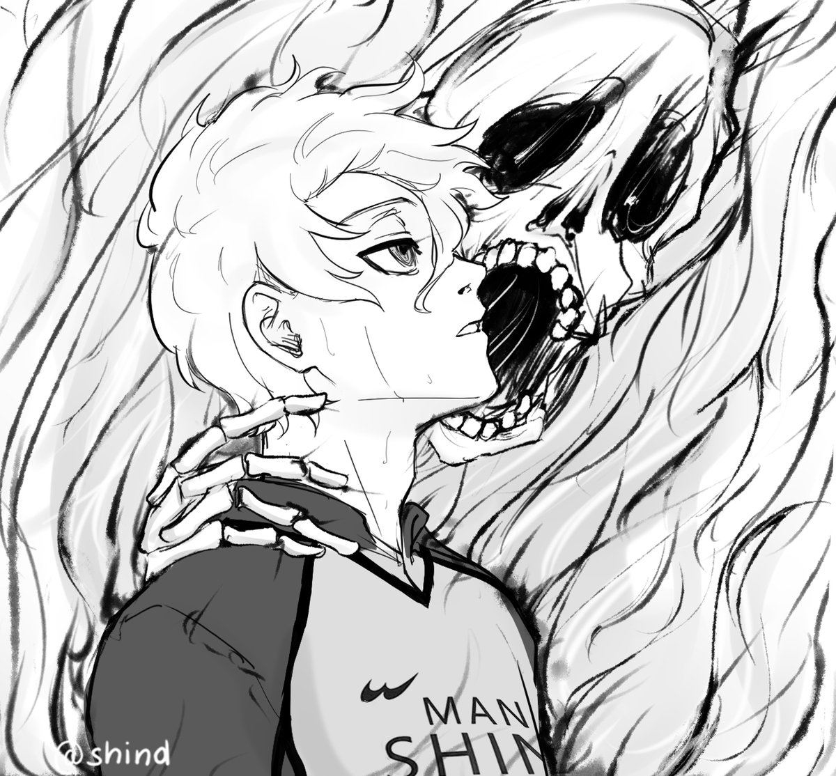 shind_bll's tweet photo. To be reborn, one must die first  #ブルーロックFA https://t.co/rD3OUIkimW