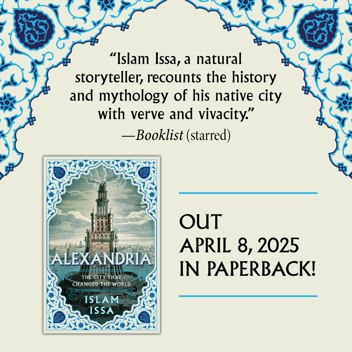 islamaissa's tweet image. OUT TODAY in the USA 🇺🇸🇺🇸🇺🇸 #ALEXANDRIA in paperback! 🌊📘 The "breathtaking" and award-winning 7x book of the year! amazon.com/Alexandria-Cit…