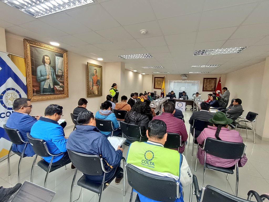 Municipio_Colta's tweet photo. Inicia la Sesión extraordinaria del COE CANTONAL DE COLTA https://t.co/FZ56FRXmyF