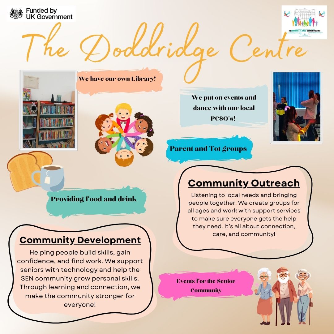 #TheDoddridgeCentre #Aboutus #Community #WeAreOne #BridgetheDivide #Advocacy