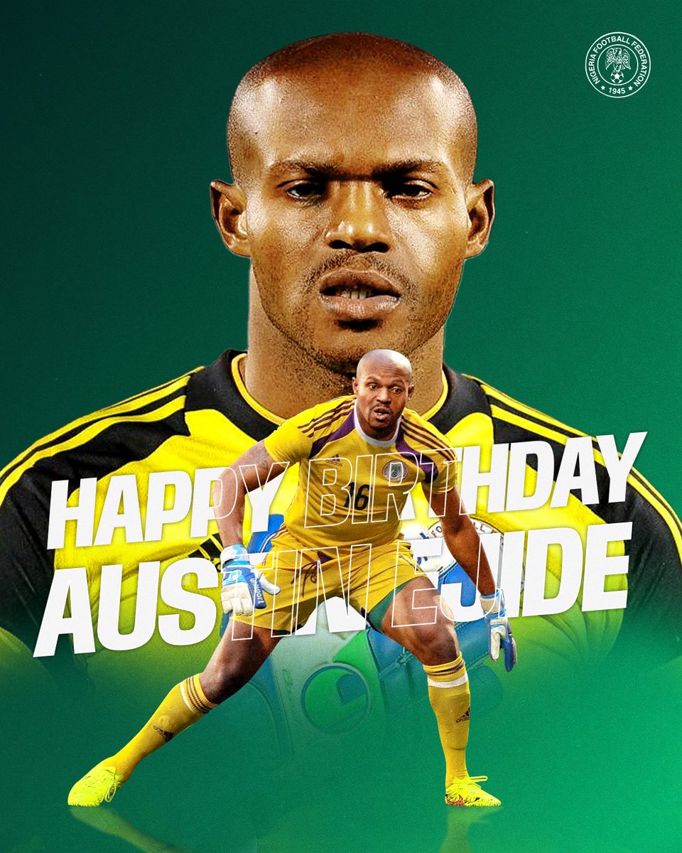 Happy birthday to our former GoalKeeper, Austin Ejide 🧤🎂🎂🥂