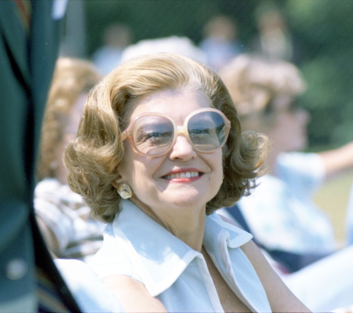 Happy 107th Birthday, #BettyFord! We miss your courageous, fierce spirit. Your compassion and empathy. And maybe even above all, your honesty.

Here's to a remarkable First Lady. Today, in honor of you, we are dressing in style and practicing being our true selves, even if it