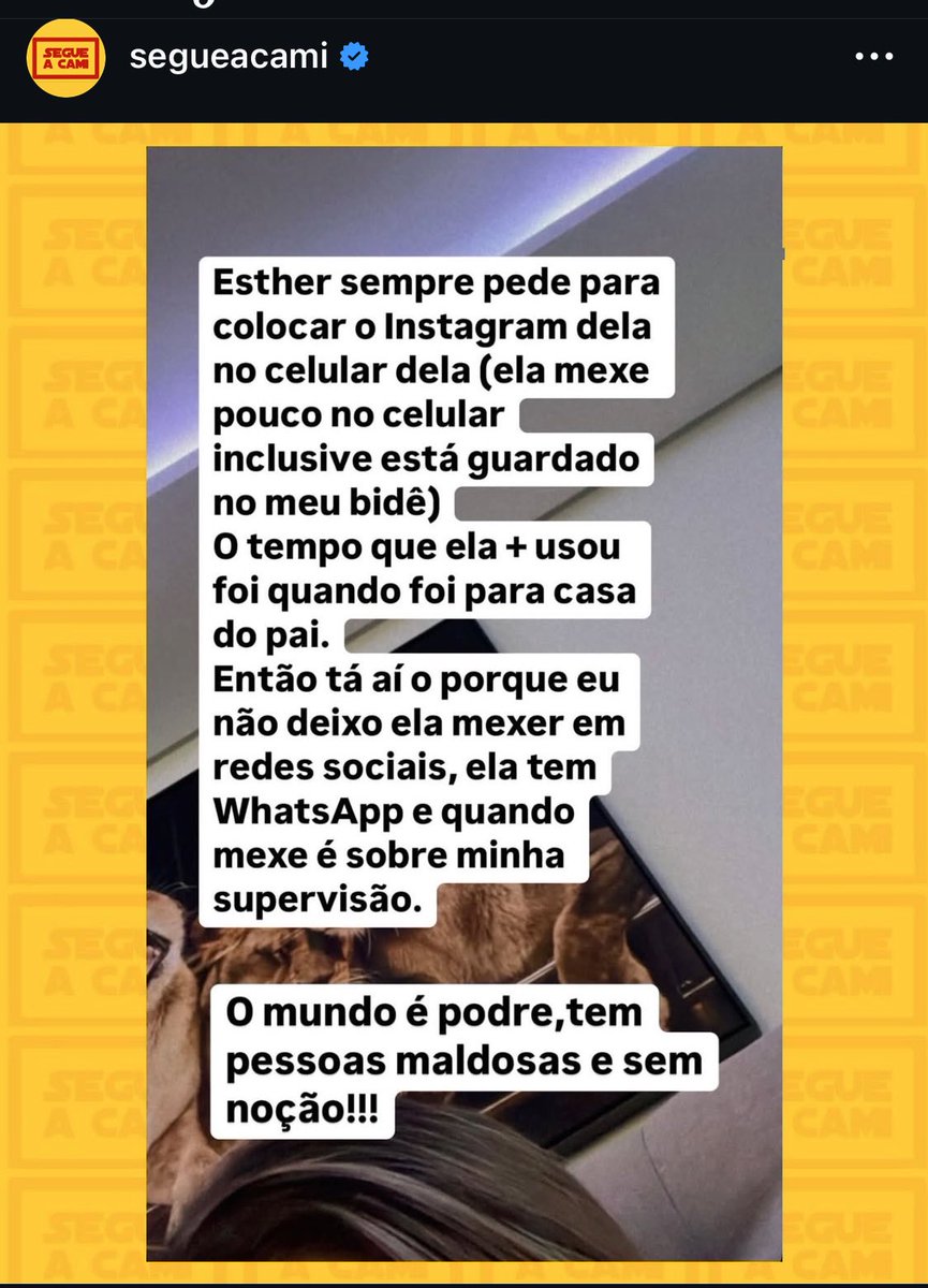 titiasuspensa's tweet photo. Esses dias Dinho e Mirella viraram assunto e muita gnt falando como a exposição pode afetar os filhos, aí hj a mãe da filha dele postou que tão mandando no direct da filha link do vídeo do pai…É nojento e escroto, aí eu penso: como os pais n pensam que isso pode afetar o filho? https://t.co/vBkAPBpVuk