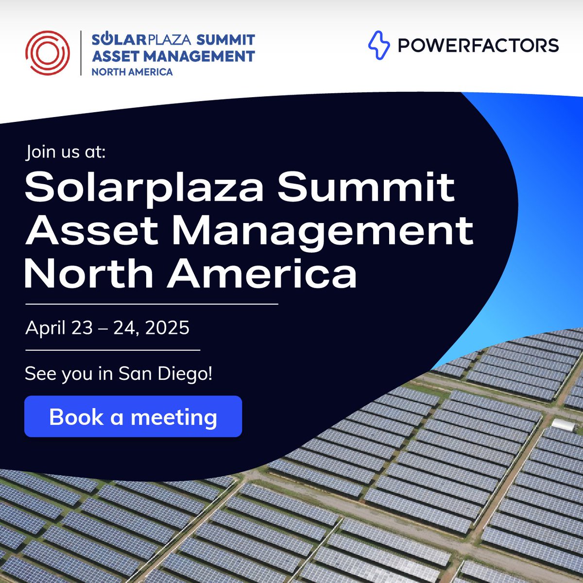 Heading to #SAMNA2025? We’ll be in San Diego Apr 23–24 to join the conversation on how renewable asset management teams are tackling limited visibility, siloed data &amp; financial risk.

Learn how Unity APM + AI Insights can help. Book a meeting here:  hubs.la/Q03ghz4m0
