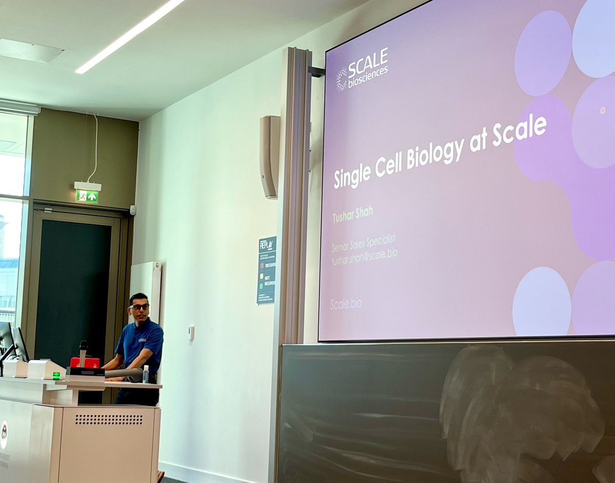 edgenome's tweet image. Last week, we were delighted to host a seminar with Tushar from @scalebio who shared exciting insights into their latest technologies and protocols for #SingleCell sequencing
Great to see so much interest and discussion around innovation in this fast-moving field!