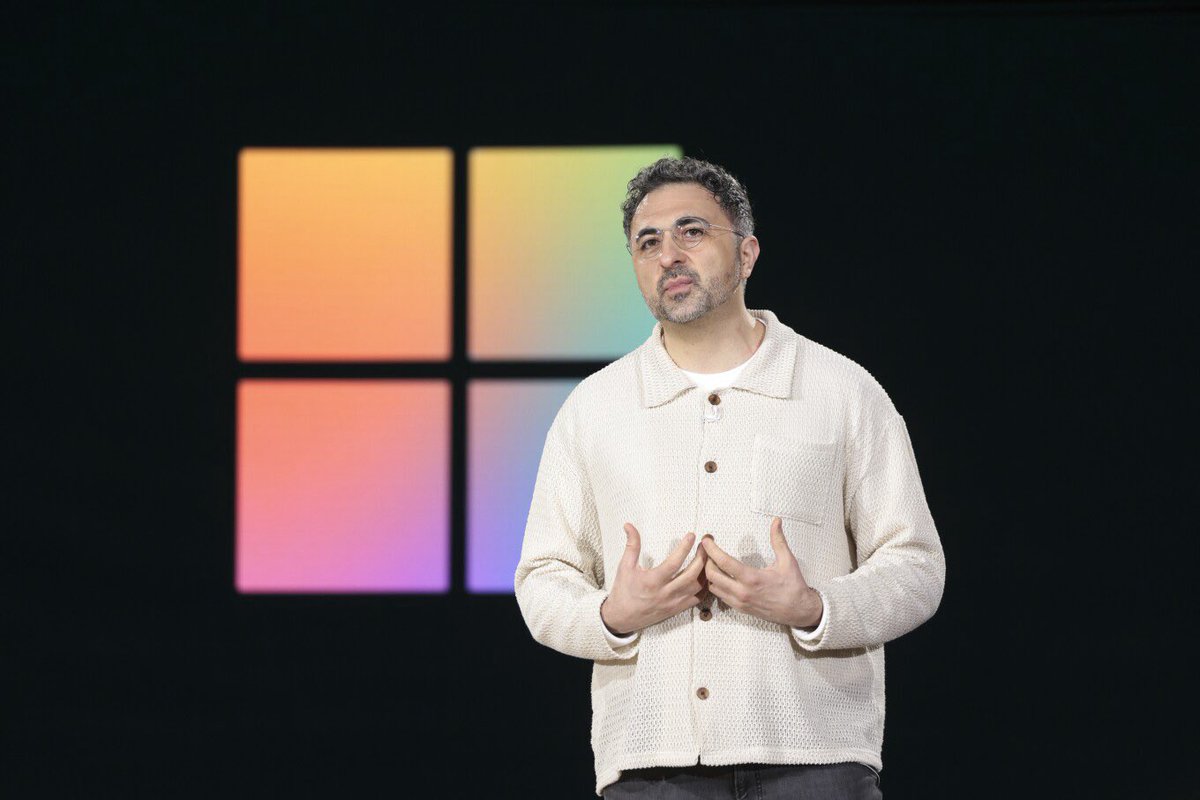 JeremyHL's tweet photo. “Fifty years after the founding of Microsoft, the CEO of its artificial intelligence division has a big task: develop a new product line as integral to daily life as the software giant’s past innovations” ( @AP ). #AI #smprofs #smmm2025 https://t.co/CPEhgaj18A https://t.co/r4Nr4xm2HF