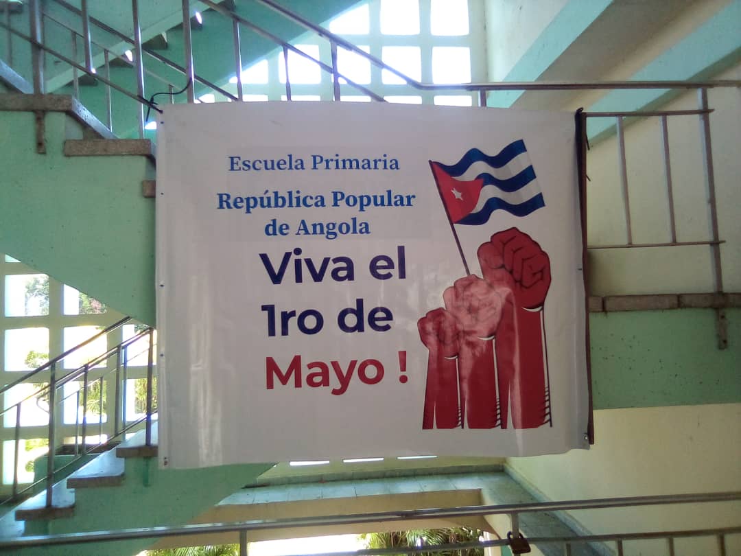 Nuestras instituciones educativas se preparan para un 1ero de Mayo contundente <a href="/AlfredoVzquezP/">Alfredo Vázquez Pérez</a> <a href="/UlisesGuilarte/">Ulises Guilarte de Nacimiento</a> <a href="/NiurkaOrbera/">Niurka Maria González Orberá</a> #PorCubaJuntosCreamos ❤️🇨🇺🇨🇺🇨🇺