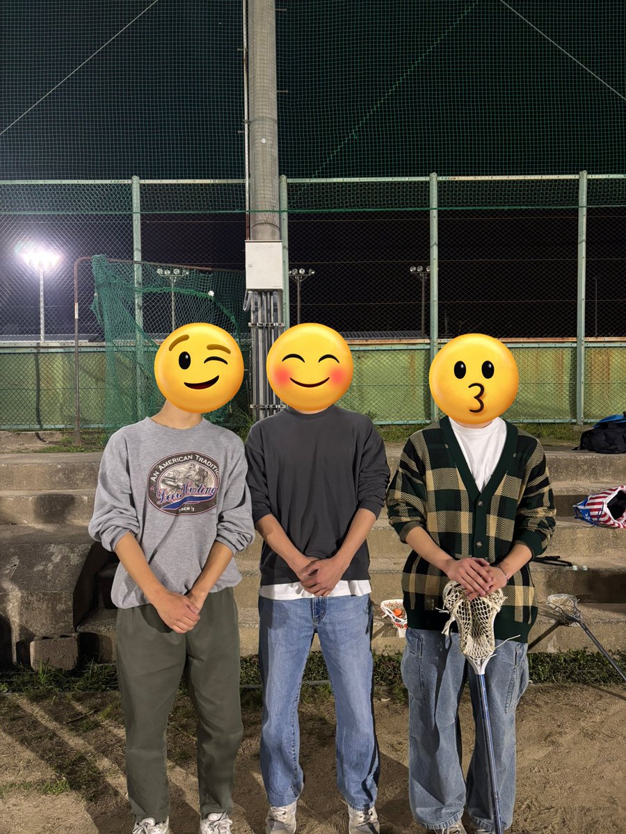 KITlacrosse's tweet photo. 🌸入部情報🌸
���ザ建3人組が入部してくれました！
みんなこれから頑張ってこー！

まだまだ部員募集中です！

#春から工繊 https://t.co/RujgDWuvh9