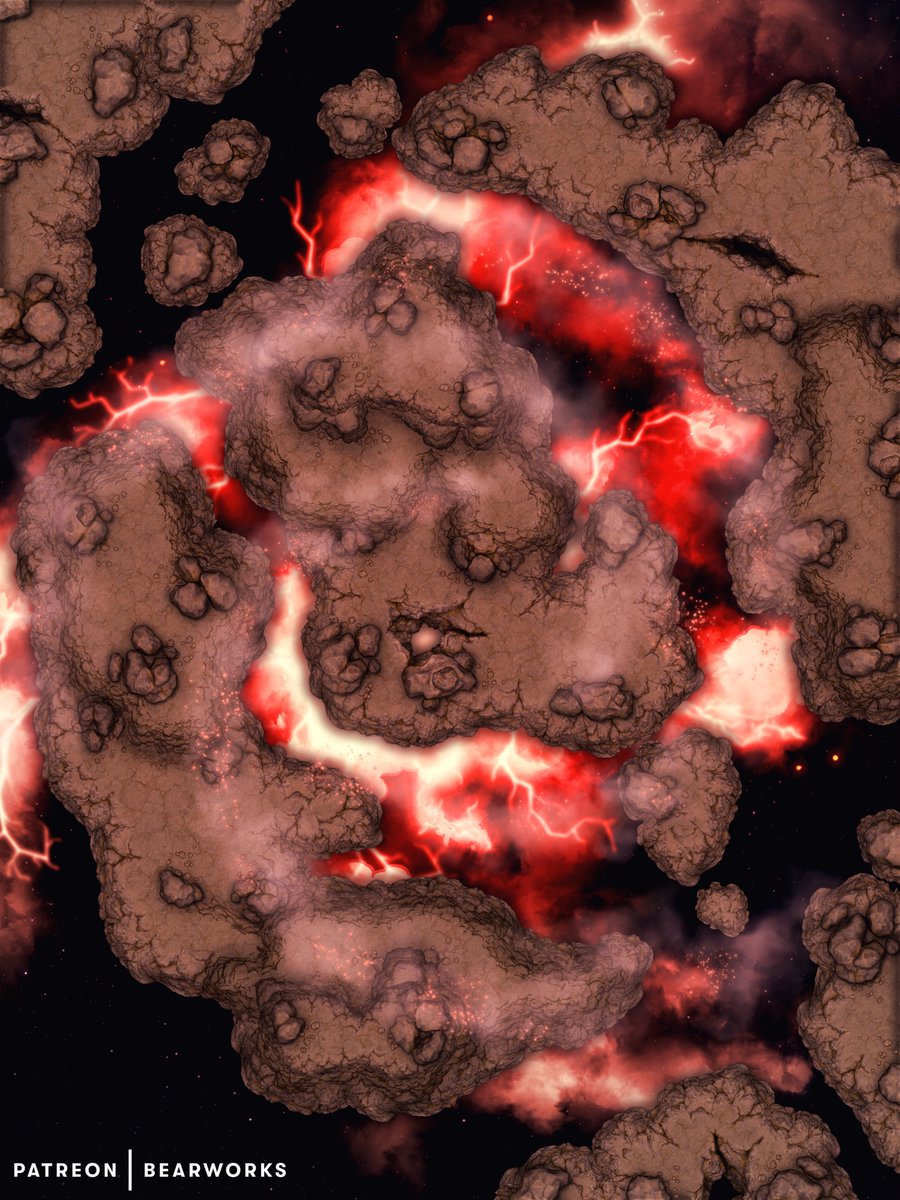 New Map Pack | Astral Storm
The air hums with crackling energy as jagged stone islands drift above the raging maelstrom below, each floating shard a remnant of some long-forgotten cataclysm.  30x40 
patreon.com/posts/124079540