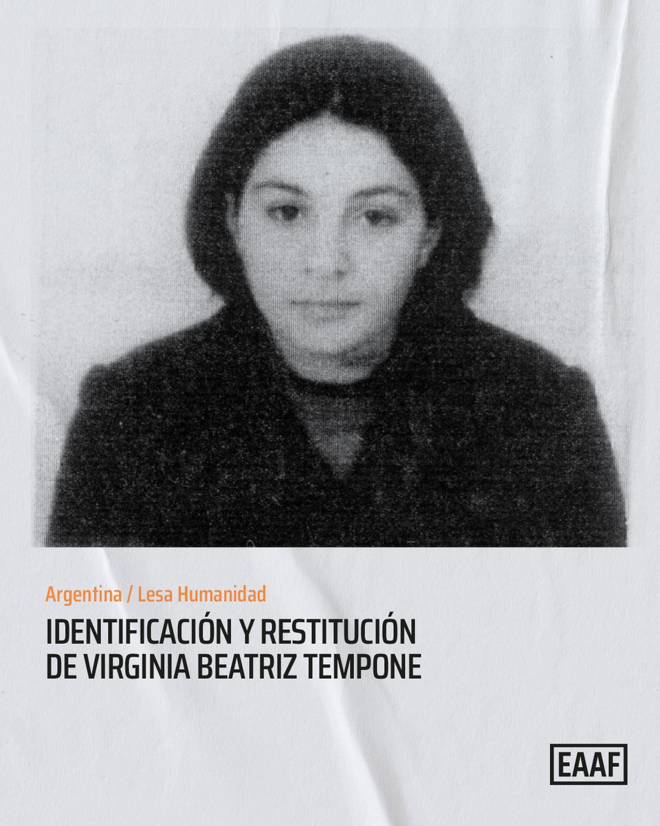 Equipo Argentino de Antropología Forense tweet media