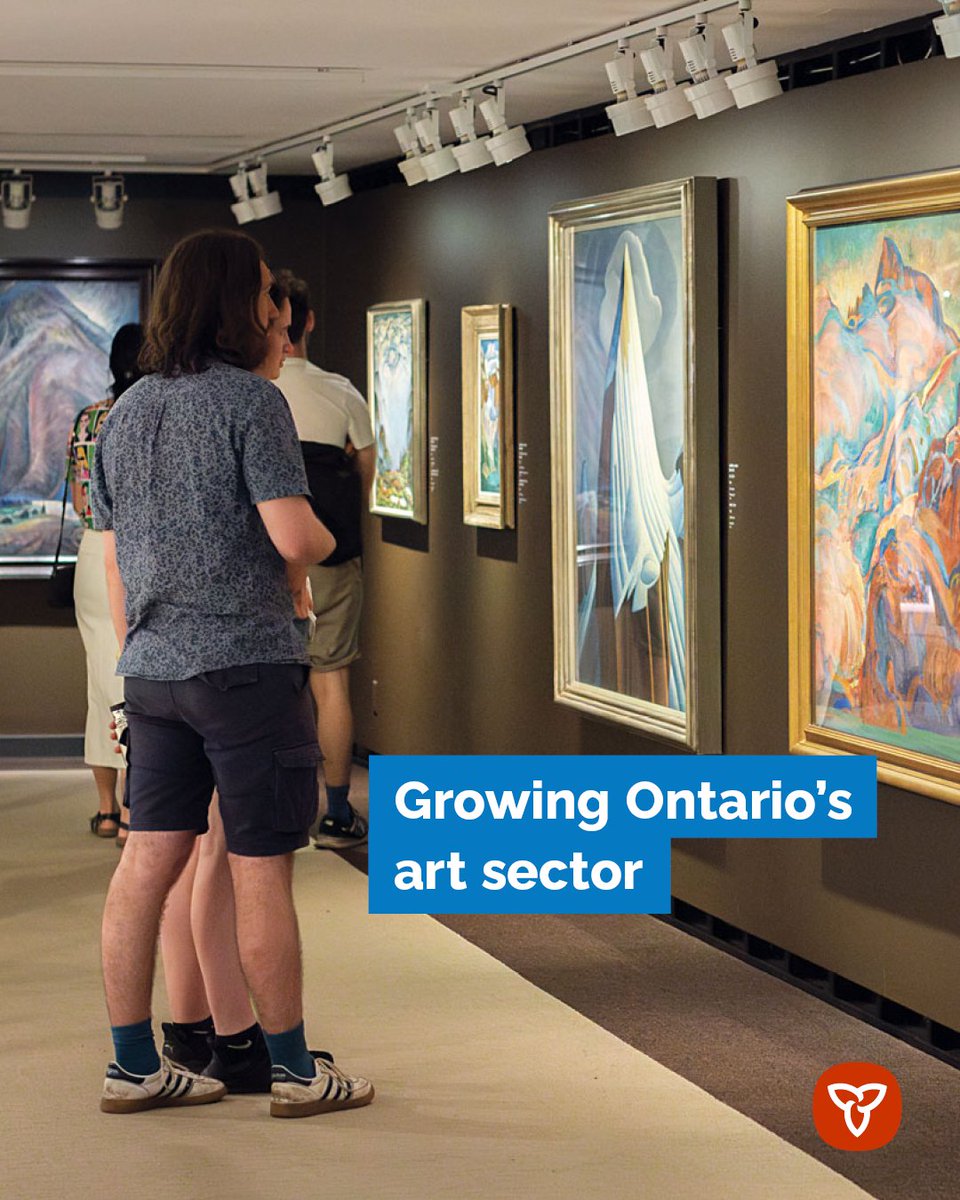 ExploreON's tweet photo. 📢 We’re investing up to $50M in the @mcacgallery to support the growth and long-term success of a Canadian cultural icon, ensuring future generations will experience its important works of art. 

https://t.co/kTzZKydJhj

@mcacgallery https://t.co/SJeJTDb94c