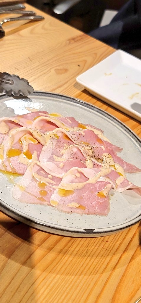 satomin_room's tweet photo. 肉食ウーマン。黒トリュフ×砂肝生パスタ、美味。鴨肉の火入れが神すぎて色気すごい
#Top100Restaurant
#JapaneseItalian https://t.co/PaWiDdwFBX