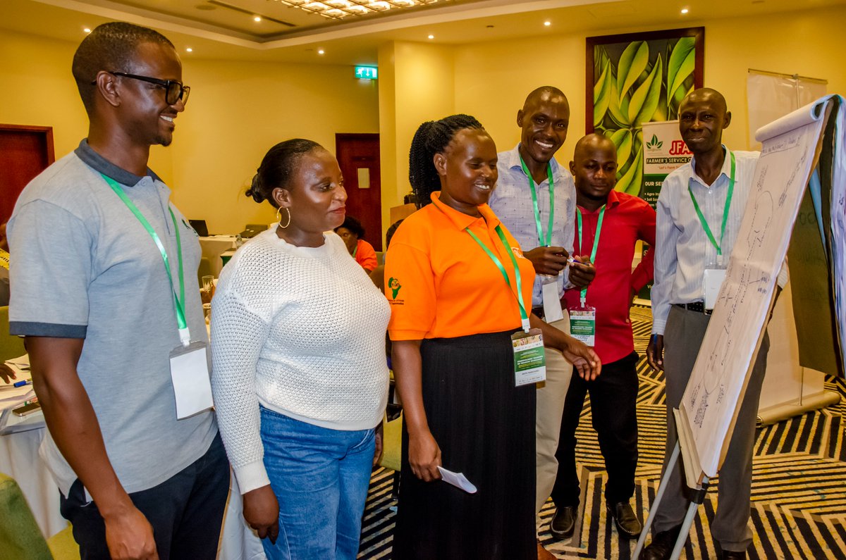 joshuaokonya's tweet photo. Last week in Kampala🇺🇬@ASARECA together with @CGIAR, @FARAinfo, @AfricaRice, @narouganda and @IITA_CGIAR through the @Taat_Africa #CDTO compact supported a ToT workshop for #Youth agripreneurs in Uganda on effective facilitation of agricultural Innovation Platforms! #FeedAfrica. https://t.co/GfN3f0io5S