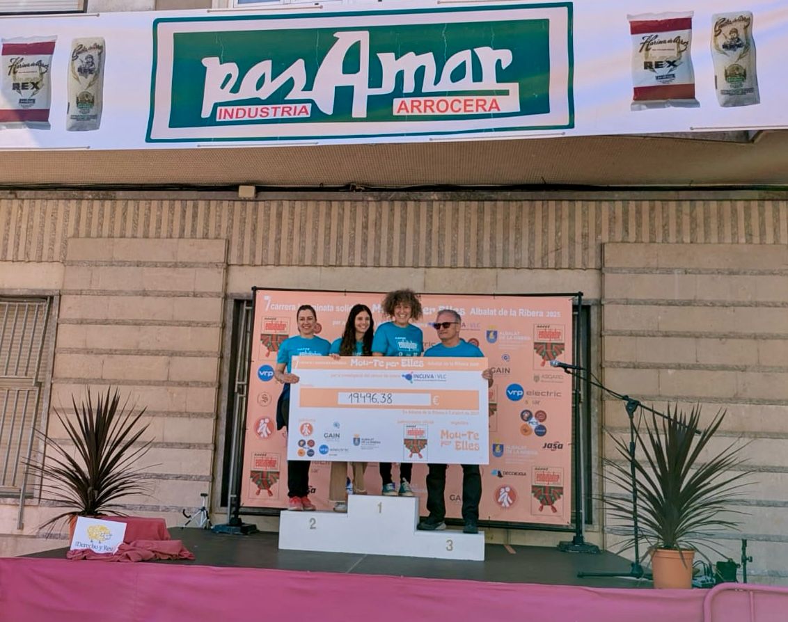 incliva_iis's tweet photo. 🎗️ Mou-Te per Elles entrega un nuevo donativo de 19.496,38 euros a INCLIVA para la investigación en cáncer de mama triple negativo

💜 Desde INCLIVA agradecemos a la entidad su apoyo para el impulso de la investigación de INCLIVA en esta patología.

🔗 https://t.co/gnlsvZyg0V https://t.co/F6SqulwGd1