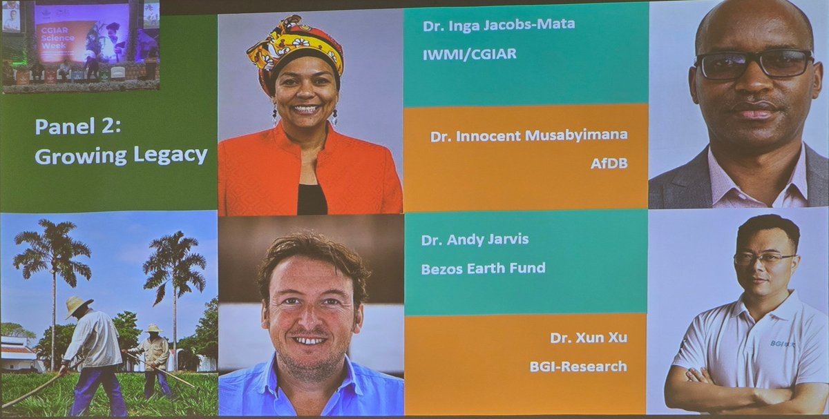 Leroy Mwanzia (@lmwanzia) on Twitter photo (1/4) At #CGIARScienceWeek's 'Growing Legacy' plenary panel, <a href="/ajarviscali/">Andy Jarvis</a> shared powerful insights on digital transformation in agriculture as part of the discussion on CGIAR's Portfolio 2025-30 and scaling innovations for global food security. A thread on his key points ๐งต๐ (1/4) At #CGIARScienceWeek's 'Growing Legacy' plenary panel, <a href="/ajarviscali/">Andy Jarvis</a> shared powerful insights on digital transformation in agriculture as part of the discussion on CGIAR's Portfolio 2025-30 and scaling innovations for global food security. A thread on his key points ๐งต๐