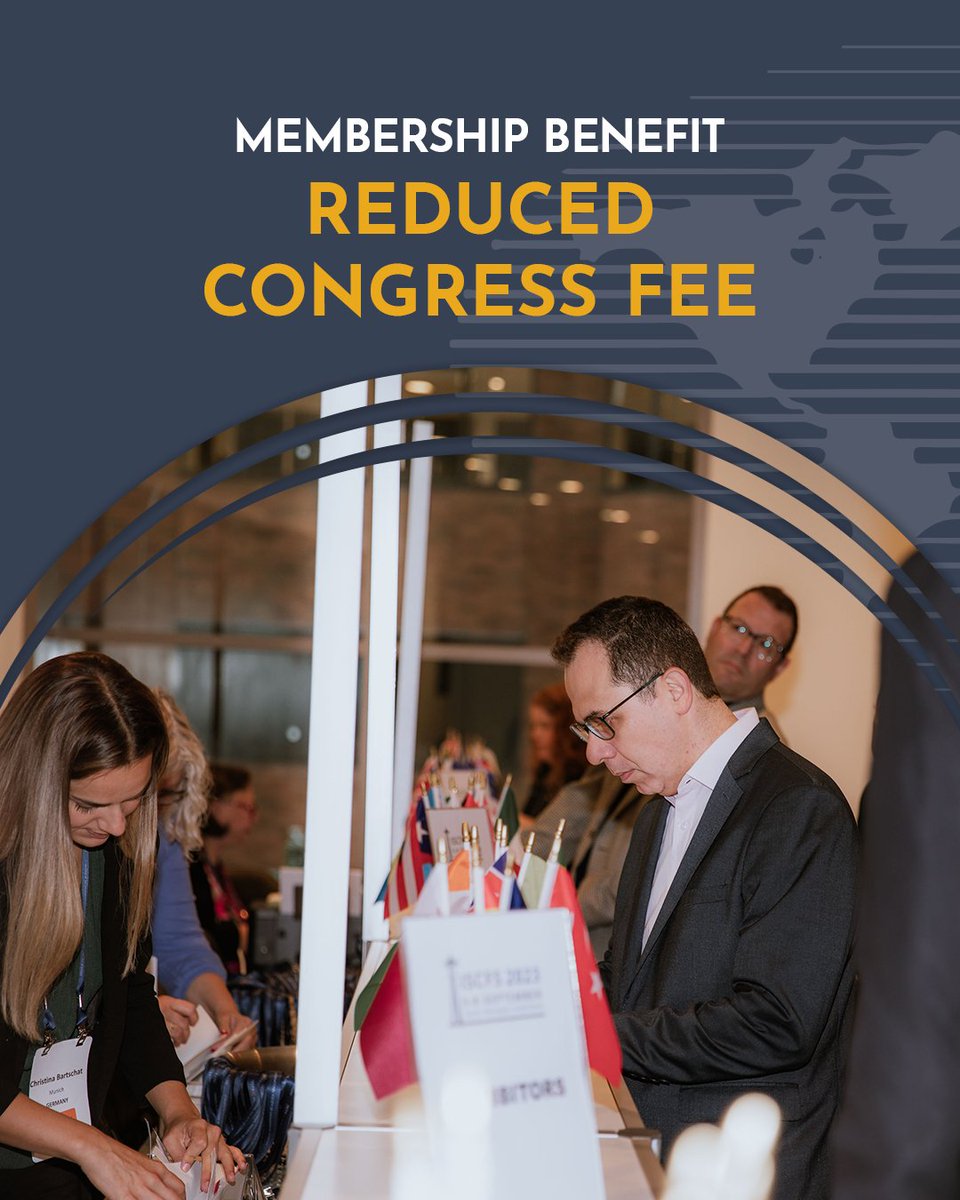 ISCFS members enjoy exclusive savings with a reduced registration fee for our biennial international congress. Combined with our already low annual membership fee, attending becomes even more affordable—giving you access to world-class expertise. Join at iscfs.org.