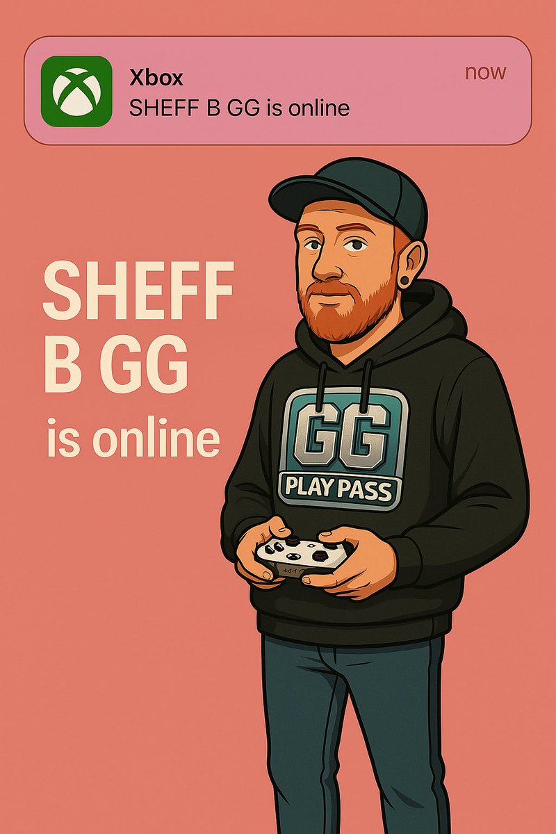 FULLCLIP_TEAM's tweet photo. SHEFF B GG is online — controller locked, GG Play Pass loaded. Let the games begin!
@MOSTROLLO
#gaming #CryptoNews #Solana #GGPLAYPASS https://t.co/WeTiMZSwWC