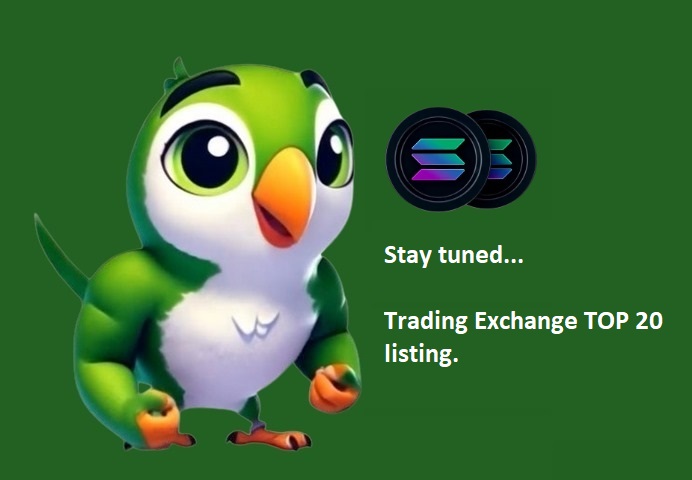 GreenParrotCoin's tweet photo. Don't miss the trip to the moon...

Where to buy: https://t.co/miwye8TawE
Telegram: https://t.co/CSKbbjNIhM

#Sol #Solana #GreenParrotCoin #GreenParrotCoin
@elonmusk https://t.co/eaj3qbw0i3