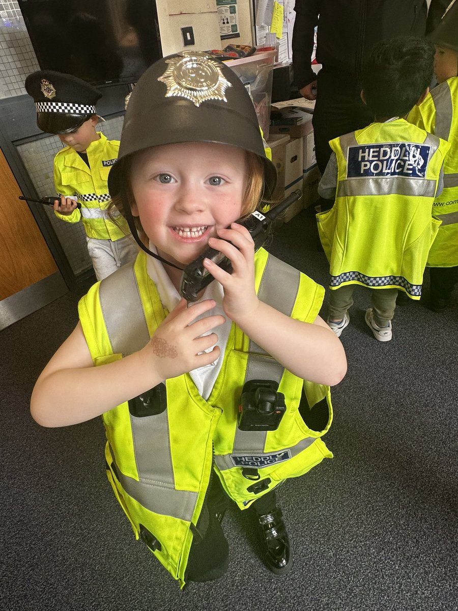 We would like to say thank you to <a href="/gwentpolice/">Gwent Police</a> for their wonderful visit teaching our children how they help us❤️

Diolch!⭐️