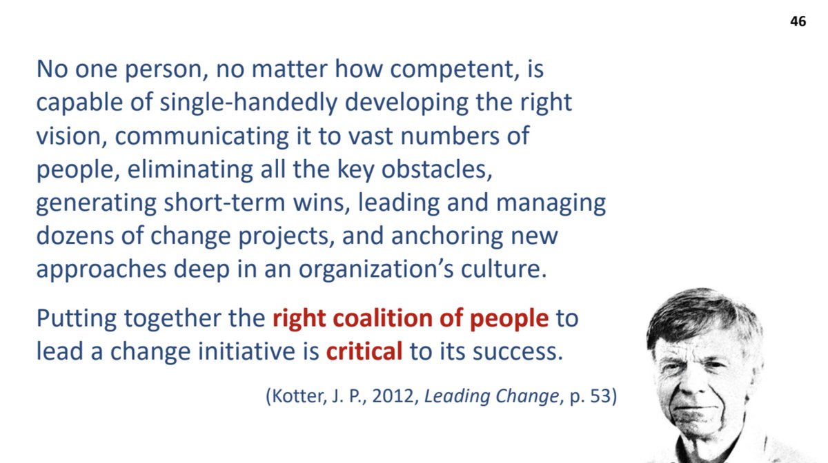 me1odystacy's tweet photo. Without engaging a guiding coalition, you're creating a PLC fad, not a movement.

Real, transformative change requires shared leadership and collective responsibility.

#atplc https://t.co/HfPZkgxsDU