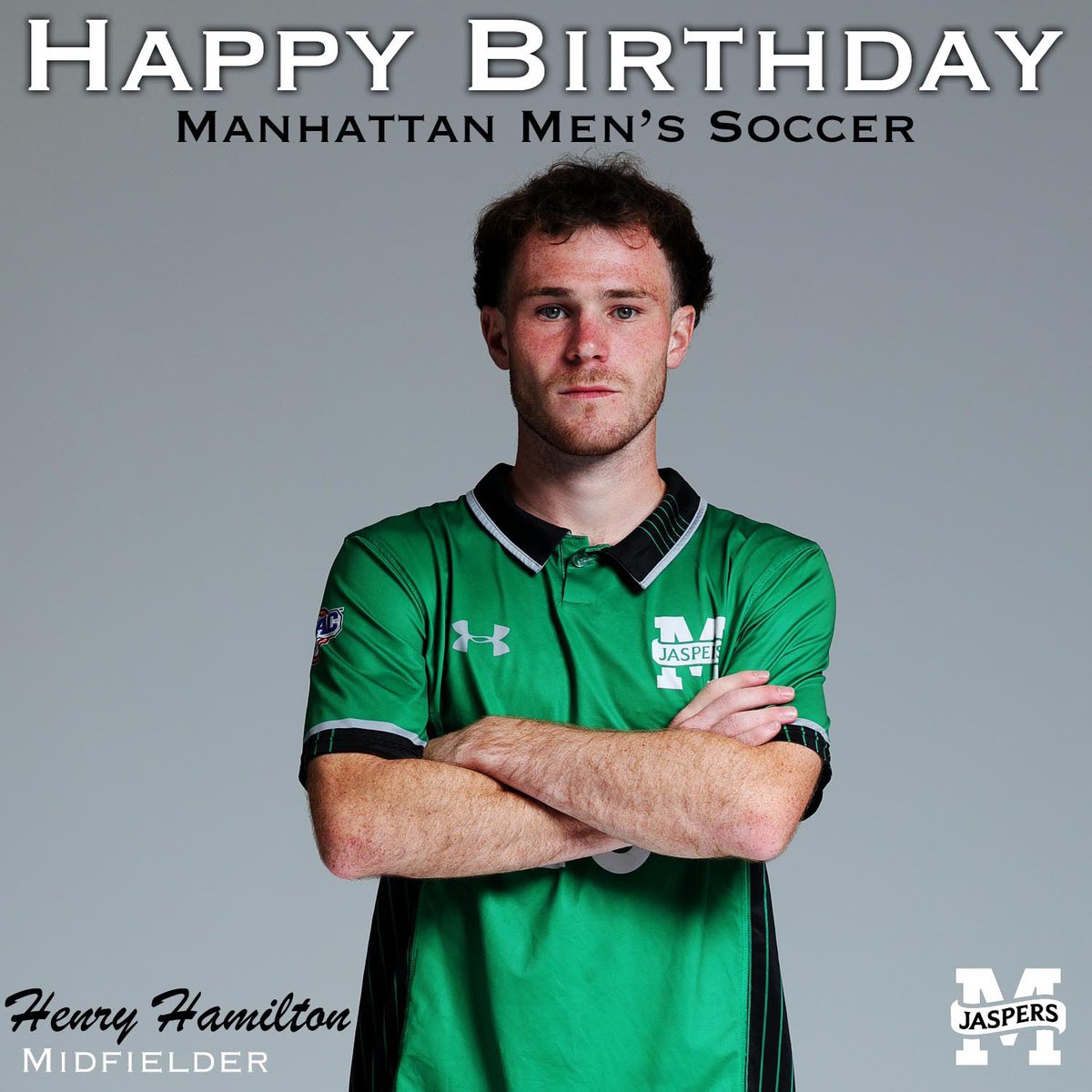 Happy Birthday <a href="/henry_hamilton/">Henry Hamilton</a> !

🟢⚫️⚪️

#JaspersSoccer #JasperFamily