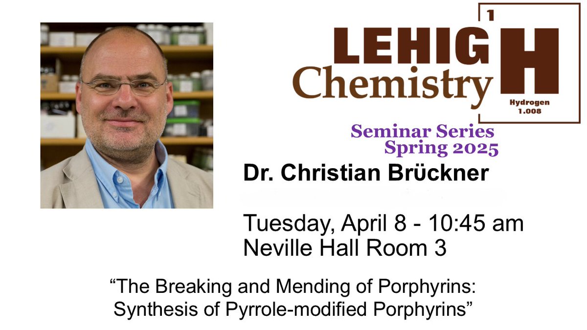 Lehigh Chem tweet media