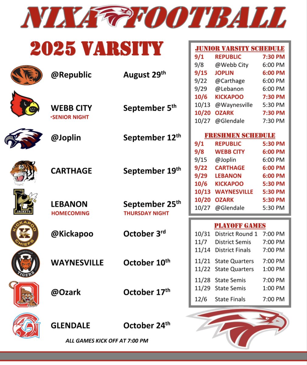 jperry_nixa's tweet image. 2025 Nixa Football #TeamNixa