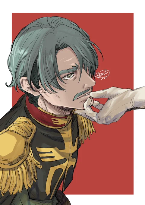 放送直前だから最初に描いたシャリすけ置いとこ… 