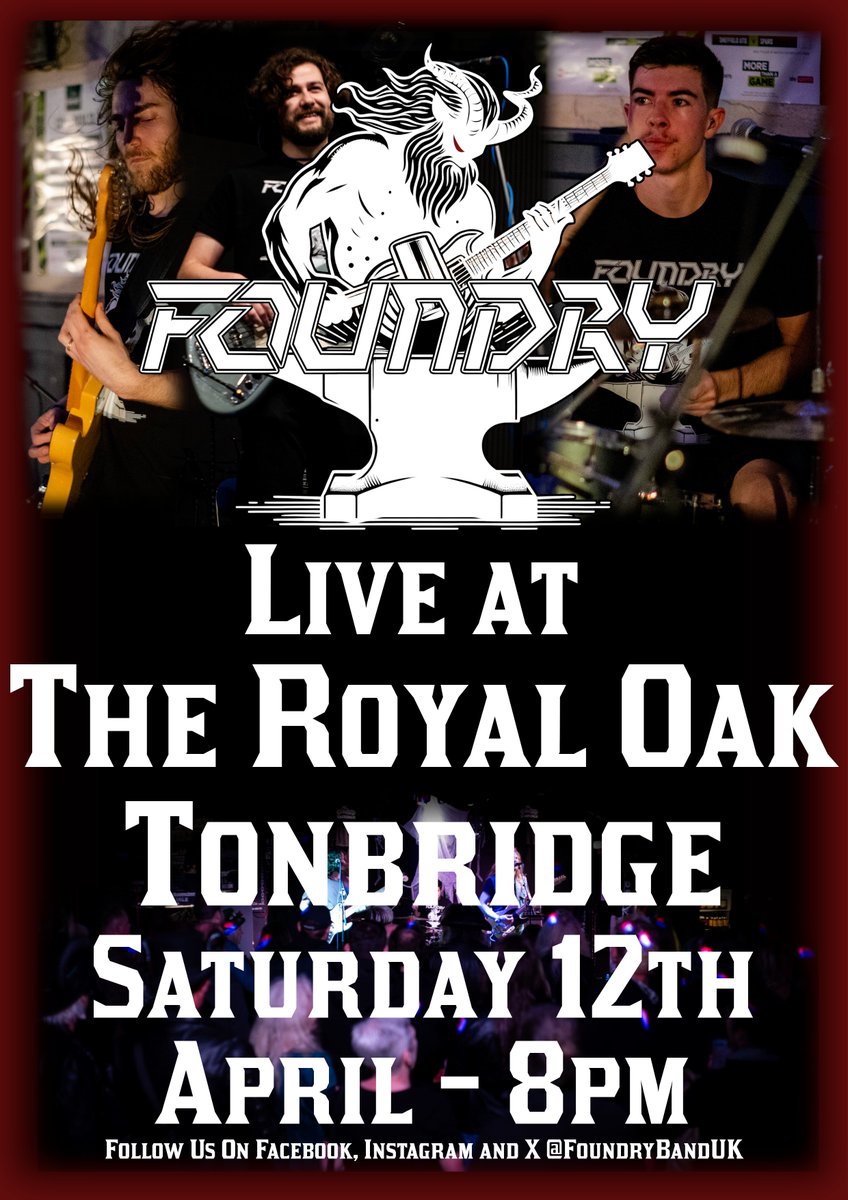We'll be playing at the Royal Oak in Tonbridge this Saturday evening!
fb.me/e/2MOdqJpsv