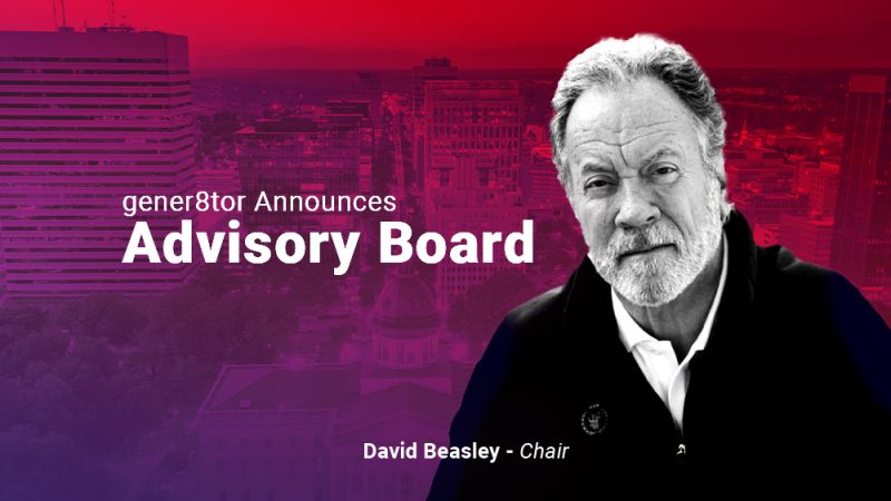 I first met <a href="/dbeasley1/">David M. Beasley</a> in-person when he keynoted our gener8tor Agriculture Conference. Since then I've been so impressed with his character, accomplishments, network and humility. This week we're proud to announce him as the Chair of our new <a href="/gener8tor/">gener8tor</a>  Advisory Board 👏