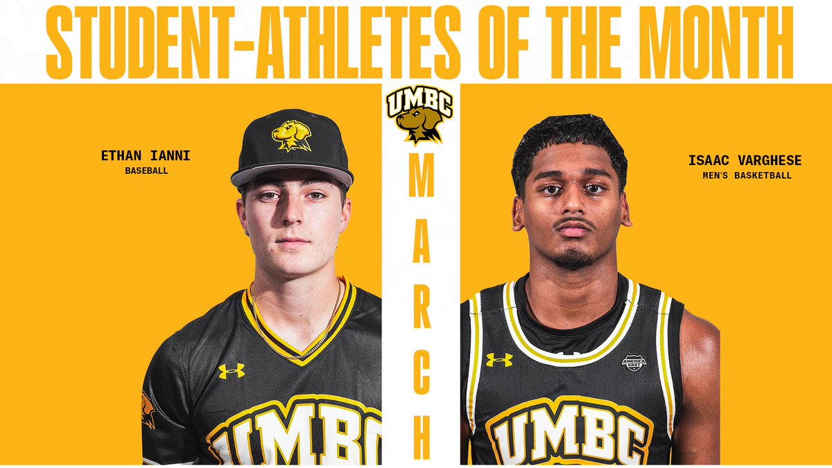 UMBC_ACSA's tweet photo. Congratulations to our March Student-Athletes of the Month! https://t.co/oTOPls448h