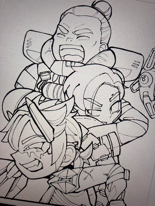 新刊、オクちゃん以外のキャラもいっぱい出す‼️‼️ 