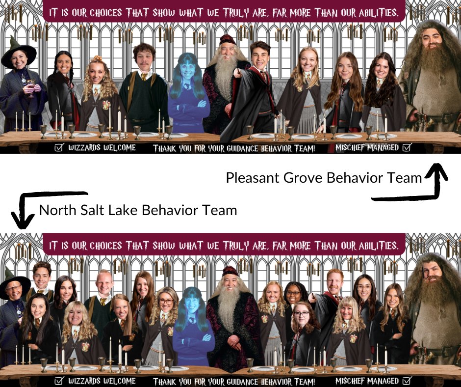 We celebrated Behavior Team Appreciation Week at the end of March. The support they give our students and staff during and after stressful moments helps everyone have successful days at school. Thank you Behavior Teams!