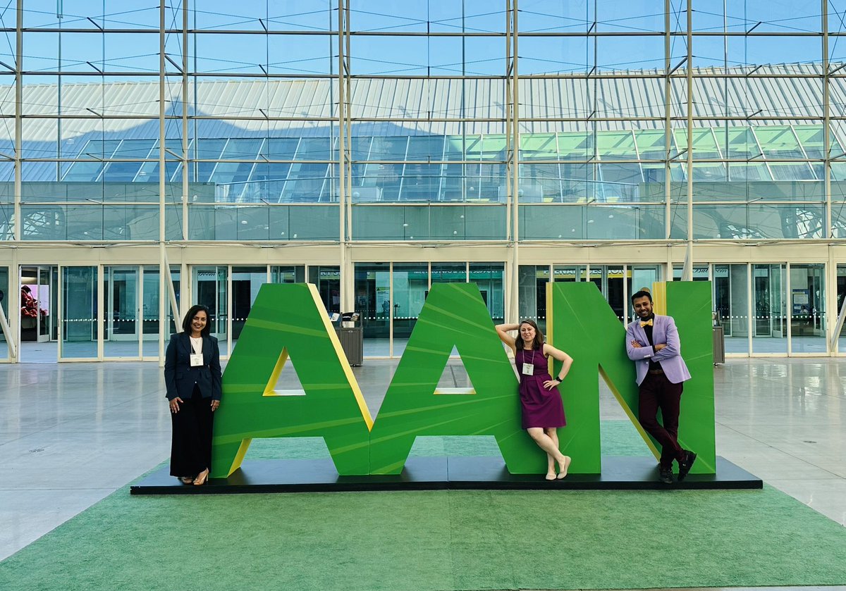 Rebecca J. Levy (@rebeccajlevymd) on Twitter photo Thankful to spread learning about #neurogenetics at #AANAM2025 with <a href="/kuntal_sen_/">Kuntal Sen, MD, FACMG</a> and <a href="/NeurogenesDr/">Radhika Dhamija, MD, FACMG, FAAN🧬🧠👶</a>. Next up: neurogenetics at 1pm today with Brad Rolf and Suman Jayadev <a href="/AANmember/">American Academy of Neurology</a> Thankful to spread learning about #neurogenetics at #AANAM2025 with <a href="/kuntal_sen_/">Kuntal Sen, MD, FACMG</a> and <a href="/NeurogenesDr/">Radhika Dhamija, MD, FACMG, FAAN🧬🧠👶</a>. Next up: neurogenetics at 1pm today with Brad Rolf and Suman Jayadev <a href="/AANmember/">American Academy of Neurology</a>