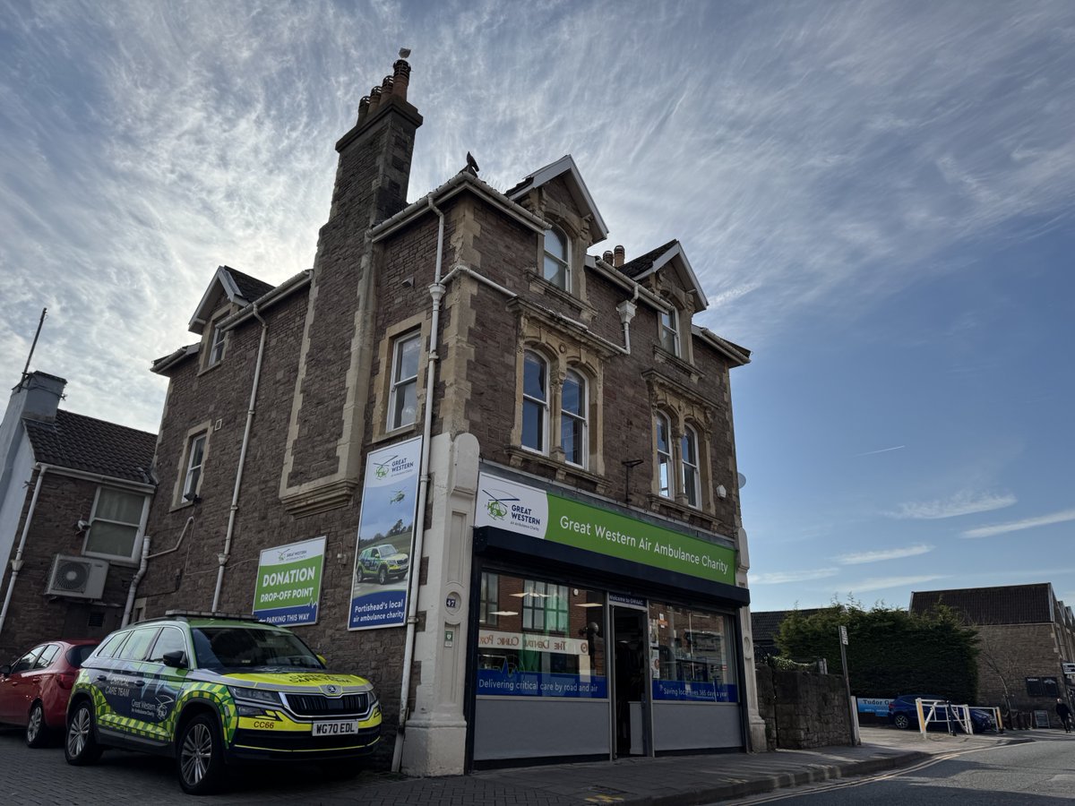 GWAAC's tweet photo. We're excited to have opened our new shop in #Portishead, our first in #NorthSomerset!

The ribbon was cut by Sam, Dawn, and Tam from Phoenix Bar. They've raised around £14k for GWAAC over the years and in 2019 our crew were sadly called to Dawn's late partner, Sean. 💚💙 https://t.co/RaDyizkpSA