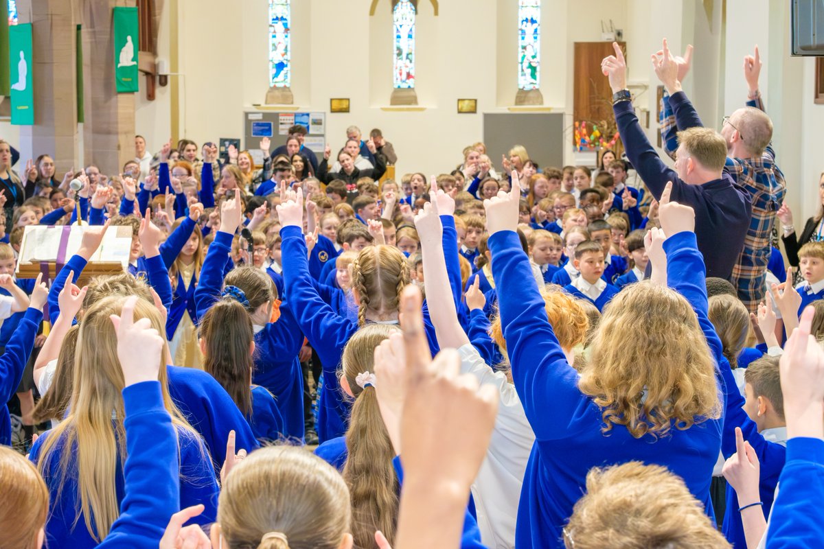 Thank you for joining us at St. Mary's for our Easter Celebration this morning. Kingsland Worship &amp; Chaplain's Teams helped Rev. Rob to lead the worship, with Kingsland Chorus, our school choir, singing some of their favourite Pop UK tunes! 

More photos on our Facebook page!