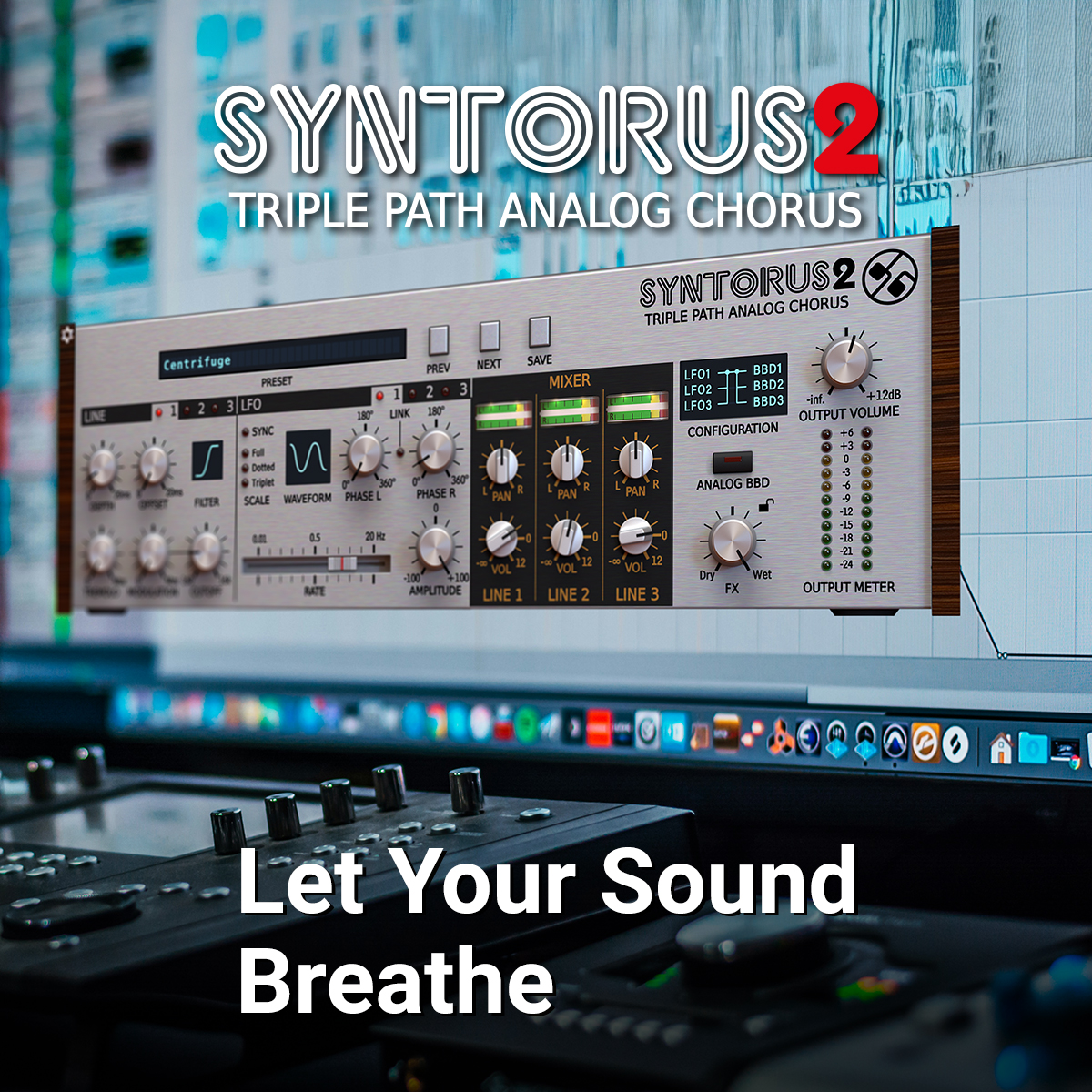 d16 group (@d16group) on Twitter photo ๐๏ธ๐๐ฒ๐ฝ๐๐ต, ๐๐ถ๐ฑ๐๐ต, ๐ฎ๐ป๐ฑ ๐บ๐ผ๐๐ถ๐ผ๐ป - analog chorus returns.
๐ฆ๐๐ป๐๐ผ๐ฟ๐๐ ๐ฎ delivers rich, analog-style modulation with triple BBD delay lines.
Filters, tremolo & 3 precision LFOs for total control.
โจAdd life and character to your sound.
๐d16.pl/syntorus2 ๐๏ธ๐๐ฒ๐ฝ๐๐ต, ๐๐ถ๐ฑ๐๐ต, ๐ฎ๐ป๐ฑ ๐บ๐ผ๐๐ถ๐ผ๐ป - analog chorus returns.
๐ฆ๐๐ป๐๐ผ๐ฟ๐๐ ๐ฎ delivers rich, analog-style modulation with triple BBD delay lines.
Filters, tremolo & 3 precision LFOs for total control.
โจAdd life and character to your sound.
๐d16.pl/syntorus2
