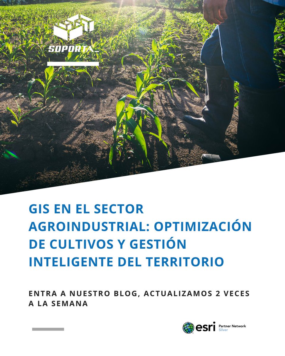 El uso del GIS en la planificación de cosechas y logística agroindustrial permite a las empresas optimizar la producción, mejorar la eficiencia del transporte y minimizar pérdidas económicas.

soporta.cl/blog-soporta/g…