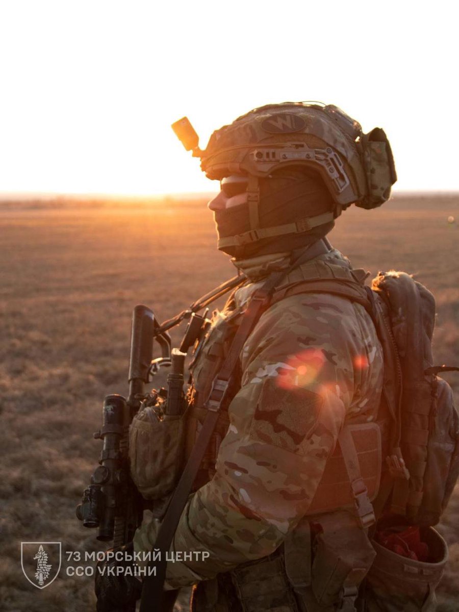 The sun will rise tomorrow.  
Even if today was heavy, even if the night feels endless—  light always returns. Hold on.
#StandWithUkraine 

📷: 73rd Naval Center of Special Operations