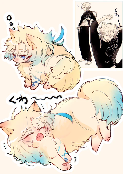 ⚠️猫化
🥱🐈‍⬛ 