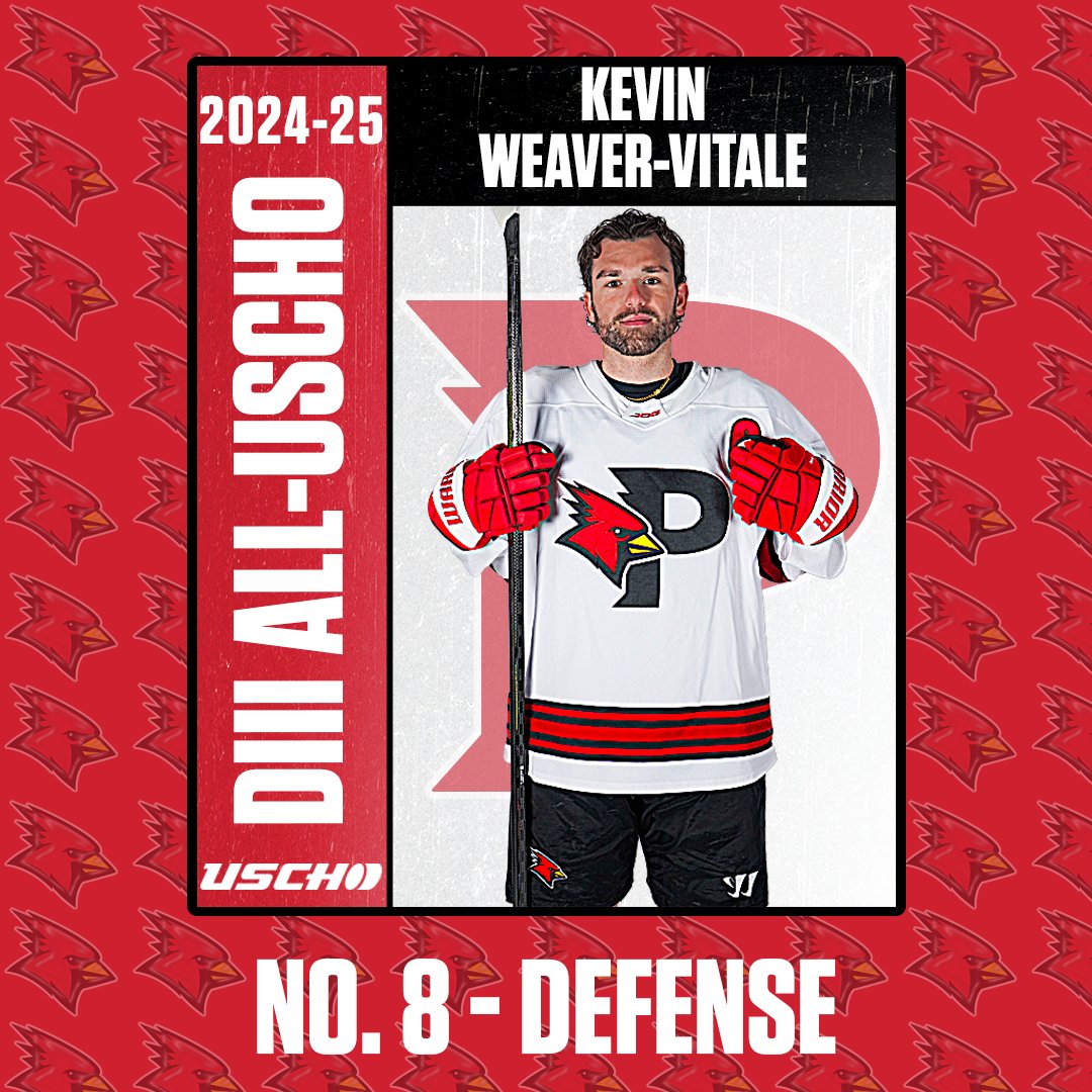 Plattsburgh State Cardinals (@plattsathletics) on Twitter photo MHKY | All-USCHO Honorable Mention!
The postseason honors keep rolling in for <a href="/Cardinals_MHKY/">Plattsburgh State Men's Hockey</a>'s graduate student defenseman Kevin Weaver-Vitale, as he garnered All-USCHO honors after his 27-point campaign. Great job!
#CardinalStrong #CardinalCountry MHKY | All-USCHO Honorable Mention!
The postseason honors keep rolling in for <a href="/Cardinals_MHKY/">Plattsburgh State Men's Hockey</a>'s graduate student defenseman Kevin Weaver-Vitale, as he garnered All-USCHO honors after his 27-point campaign. Great job!
#CardinalStrong #CardinalCountry