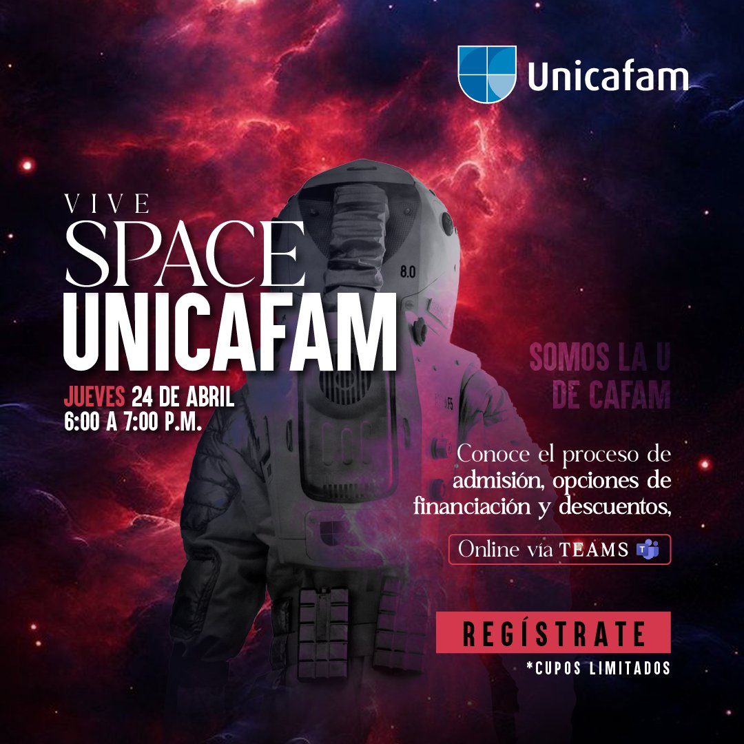 Porque elegir tu #carreraprofesional no es cualquier decisión... ¡y aquí estamos para ayudarte a tomarla bien!

🔗Inscríbete aquí: unicafam.edu.co/index.php/spac…

#Bogota #Educación #profesional