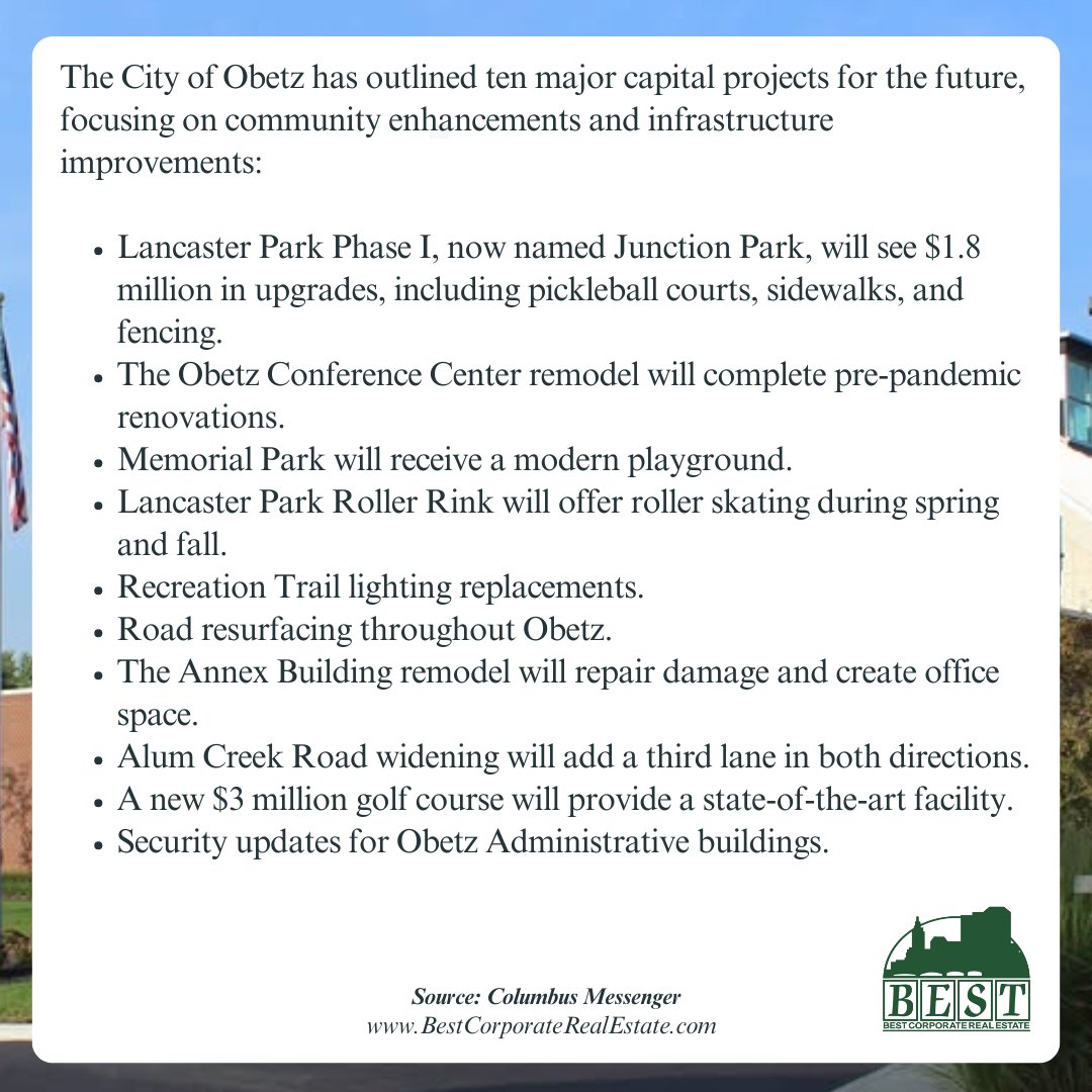 BestCorpRealtor's tweet photo. The City of Obetz Has Announced Some Major Improvement Plans for the Future.
Read More Below:
https://t.co/3kAGGPbXPR
#Obetz #Columbus #Ohio #ThisWeeksDevelopment #RealEstate https://t.co/h7AwTTpReU