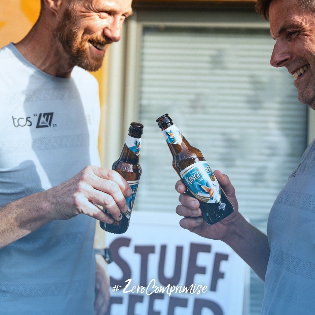 Some moments don’t need alcohol to feel this good. Just great company &amp; an ice-cold Kingfisher Zero!
#KingfisherZero #ZeroCompromise #LookUpAndSeeTheBeauty
#KingfisherUk #KingfisherBeer