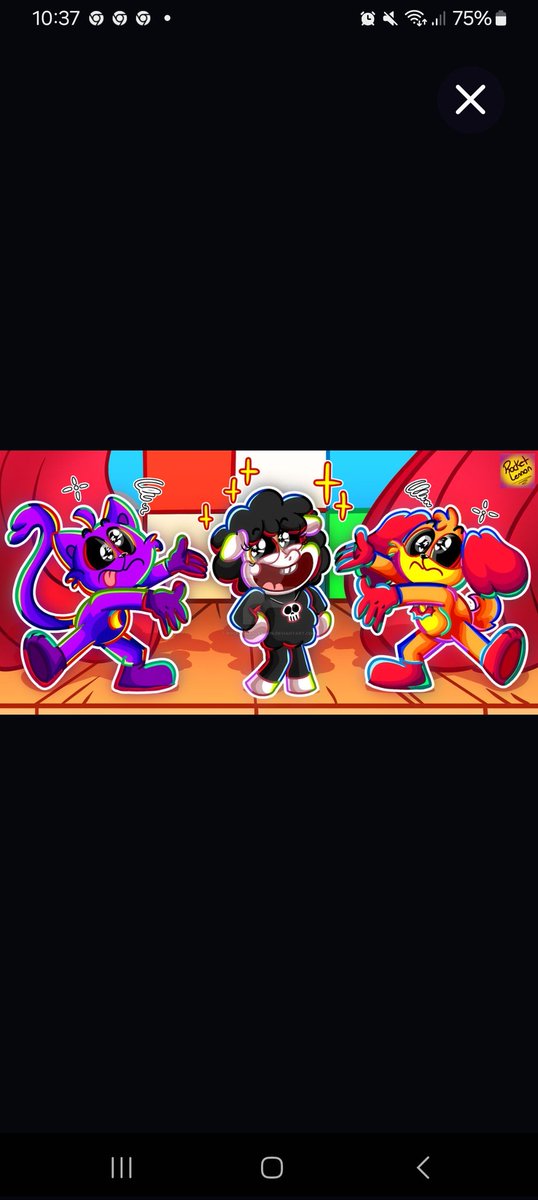BeckLuiza24650's tweet photo. 2 protagonists and an antihero
@rocketmanlennon 
#SmilingsCritters #NIGHTMAREcritters #dogday #catnap #babachops #cuphead #mugman #mrschalice #thecupheadshow #PoppyPlaytimeChapter4 https://t.co/Q0zeHr1Ydp