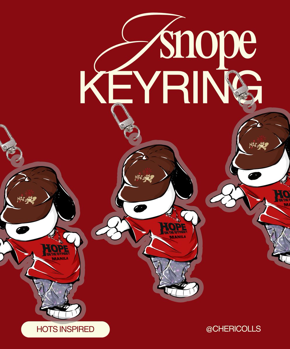 cheriloveclub's tweet photo. ☆ J-SNOPE KEYRING INTEREST CHECK ☆

⛓️‍💥 Fill out the form if inch:
https://t.co/WnyOwuBSi1

#HOPE_ON_THE_STAGE_TOUR 
#HOPE_ON_THE_STAGE_TOUR_Manila https://t.co/uY1zpf5gt3