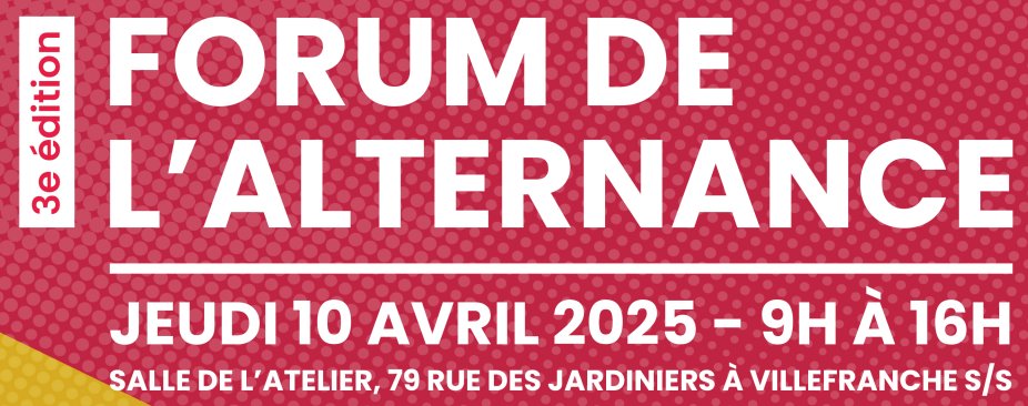 SeligGroup's tweet photo. Selig Group France will be at the 3ème édition - Accueil - Forum Alternance Villefranche 2025 tomorrow! https://t.co/DRnOiwcLDU 
We're recruiting a motivated apprentice in extrusion, ready to train as a line conductor.
#SeligGroup #Hiring #Apprenticeship #CareerOpportunities https://t.co/kGJ6rTK1jM