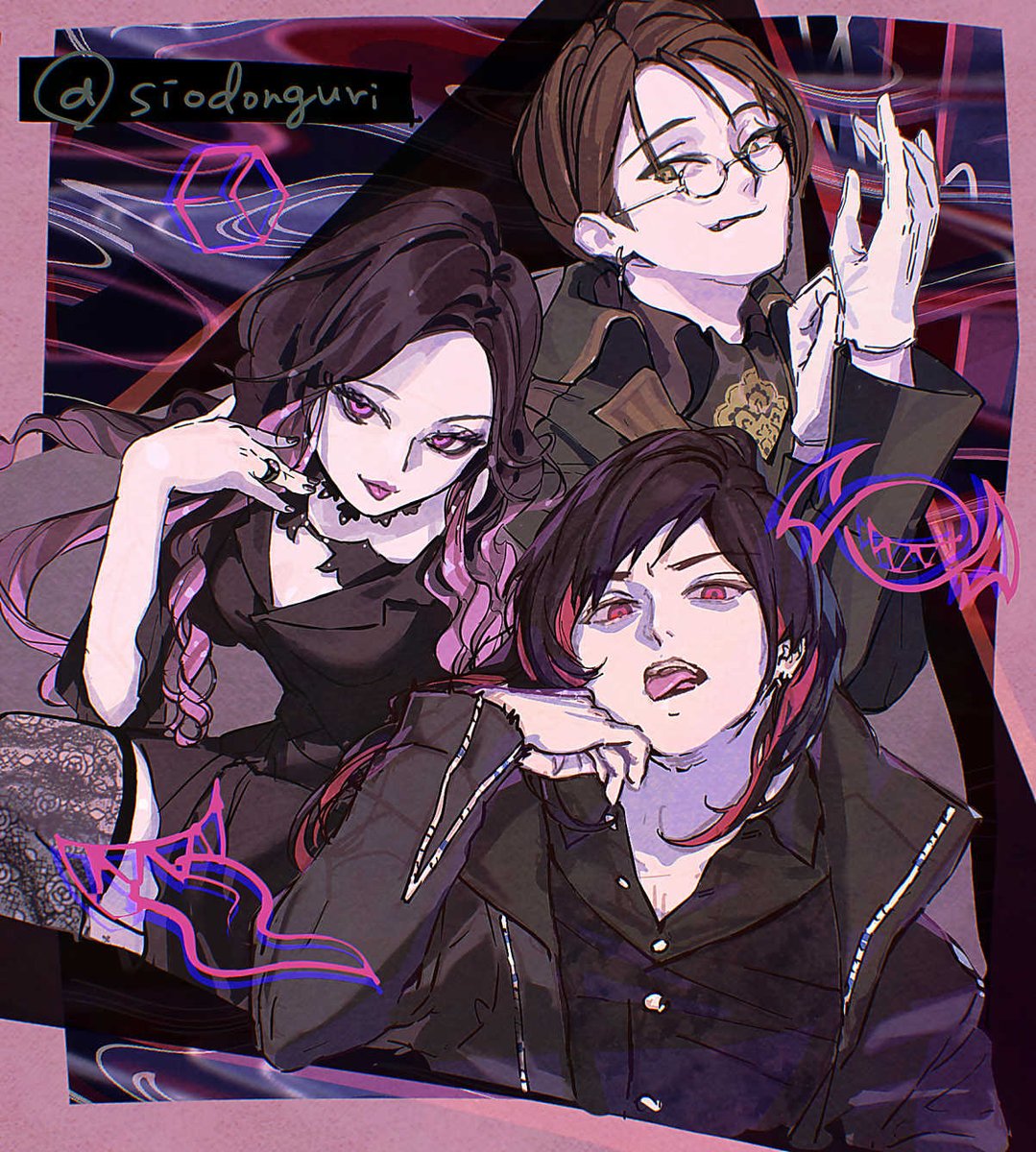 siodonguri's tweet photo. ストマック兄弟年長3人組👅 https://t.co/oaRheIZ9v4